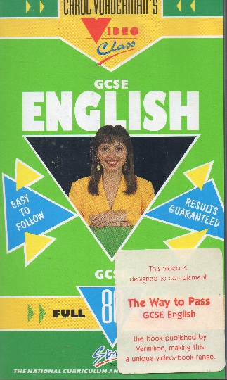 (image for) GCSE English VHS Video Tape